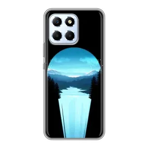 Летний Чехол на Huawei Honor X6 (Синий Водопад)