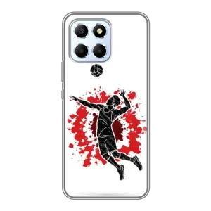 Чехлы с принтом Спортивная тематика для Huawei Honor X6 (Волейболист)