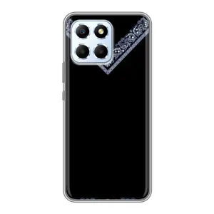 Силиконовый Чехол на Huawei Honor X6 (Воротник вышиванки)