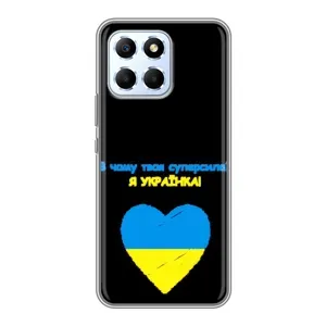 Силиконовый Чехол на Huawei Honor X6 (Я-Украина) (Я Украинка)