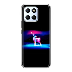 Силіконовий бампер з картинкою звірів для Huawei Honor X6 (Яскравий олень)