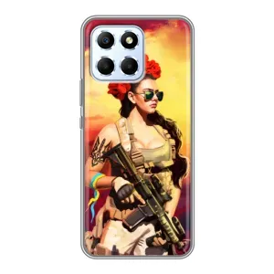 ЗСУ Чехлы (TPU) для Huawei Honor X6 (Женщина солдат)