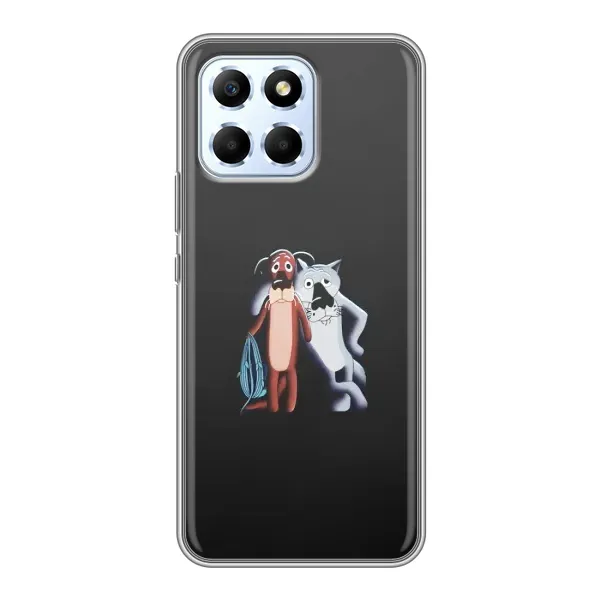 Чехол с рисунком «Шо, опять» для Huawei Honor X6