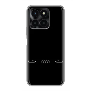 Силіконовий бампер з картинкою машини на Huawei Honor X6a (Сілует Audi)