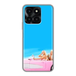 Силиконовый Чехол Барби Фильм на Huawei Honor X6a (Барби и Кен)