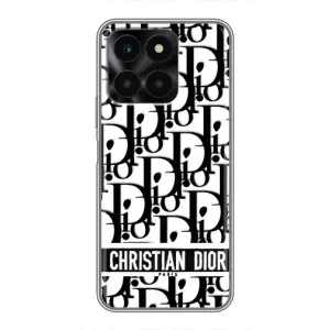 Чехол (Dior, Prada, YSL, Chanel) для Huawei Honor X6a (Christian Dior)