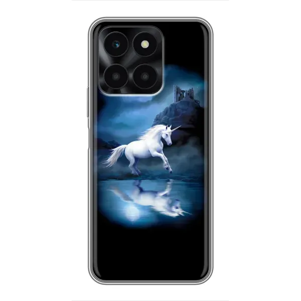 Чехол с рисунком «Единорог» для Huawei Honor X6a Чехол с рисунком «Единорог» для Huawei Honor X6a