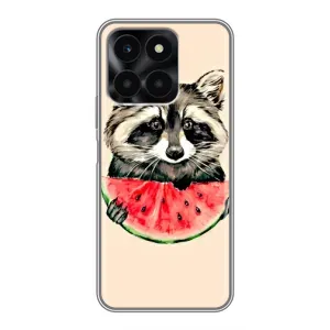 Силіконовий Чохол з Энотами на Huawei Honor X6a (Єнот)