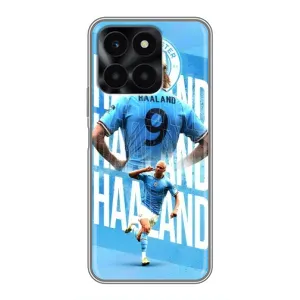 Чехлы с принтом для Huawei Honor X6a Футболист (Erling Haaland)