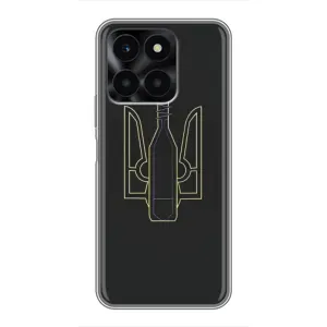 Чехол с картинкой (Патриотический ГЕРБ) на Huawei Honor X6a (Герб - Молотова)