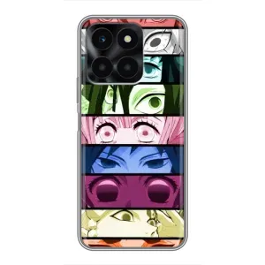 Силіконові чохлі з очіма Anime для Хуавей Хонор X6a (Очі Хашира)