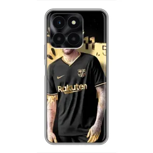 Силиконовый Чехол Huawei Honor X6a (Gold Neymar)