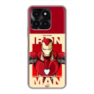 Чехол Супергерой Железный человек на Huawei Honor X6a (Iron man)