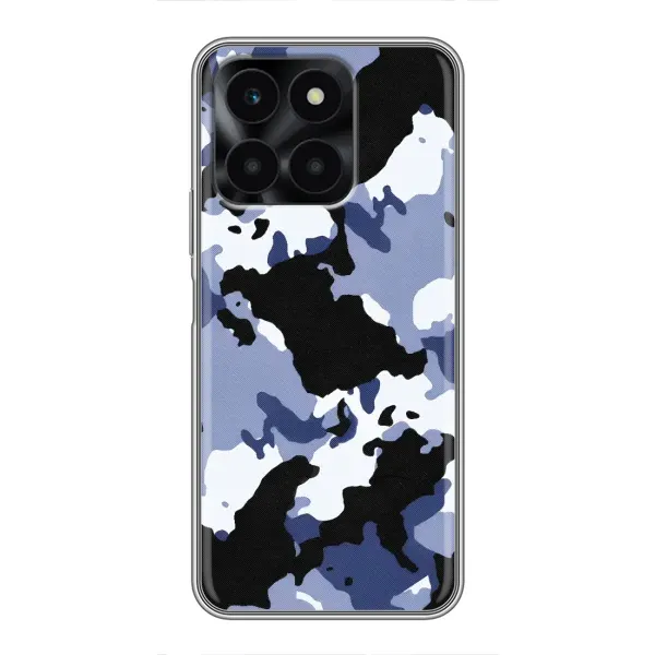 Чехол с рисунком «Камуфляжный Серый» для Huawei Honor X6a Чехол с рисунком «Камуфляжный Серый» для Huawei Honor X6a