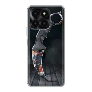 Чехол с рисунком «Кинжал КС ГО» для Huawei Honor X6a