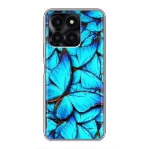 Силіконовий бампер з картинкою звірів для Huawei Honor X6a (Крила метеликів)