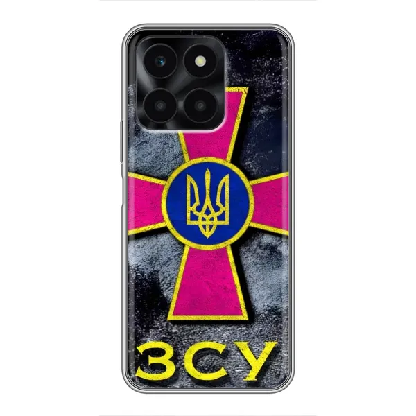 Чехол с рисунком «Лого ЗСУ» для Huawei Honor X6a Чехол с рисунком «Лого ЗСУ» для Huawei Honor X6a