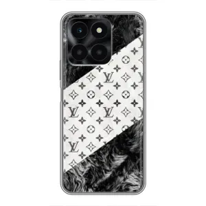 Чохол Стиль Louis Vuitton на Huawei Honor X6a (LV на білому)