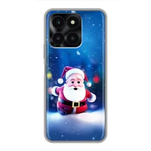 Чохли на Новий Рік Huawei Honor X6a (Маленький Дід Мороз)