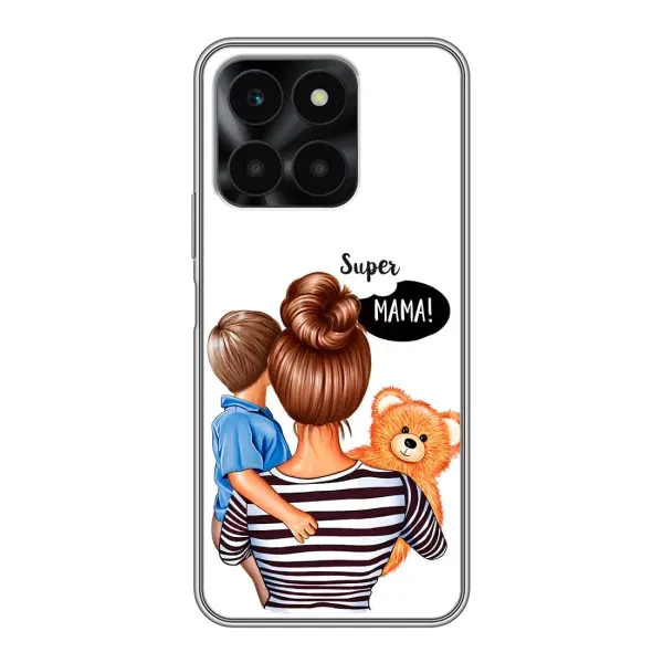 Чехол с рисунком «Мама и сын» для Huawei Honor X6a Чехол с рисунком «Мама и сын» для Huawei Honor X6a