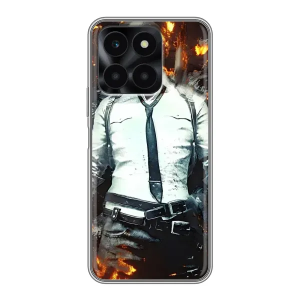 Чехол с рисунком «Man Пубг» для Huawei Honor X6a Чехол с рисунком «Man Пубг» для Huawei Honor X6a