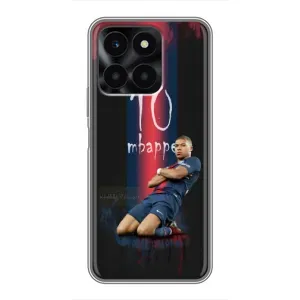 Чехол (TPU) с Футболистом на Huawei Honor X6a (MBAPPE 10)