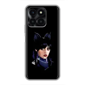 Чехлы с принтом Уэнсдей на Huawei Honor X6a (Милая Уэнсдей)