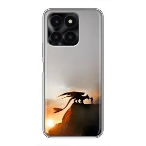 Чехол дракон Беззубик для Huawei Honor X6a (Мультиик Беззубик)