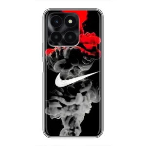 Силіконовый Чохол на Huawei Honor X6a з картинкою НАЙК (Nike дим)
