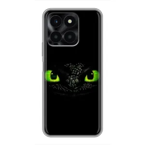 Чехол дракон Беззубик для Huawei Honor X6a (Глаза Беззубика)