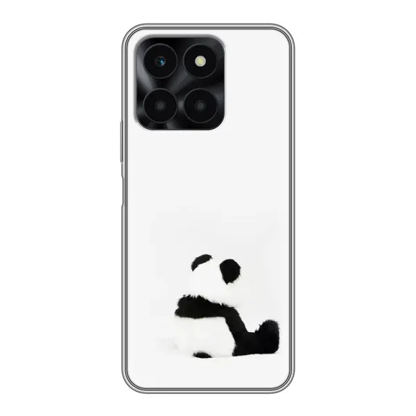 Чехол с рисунком «Панда обиделся» для Huawei Honor X6a Чехол с рисунком «Панда обиделся» для Huawei Honor X6a