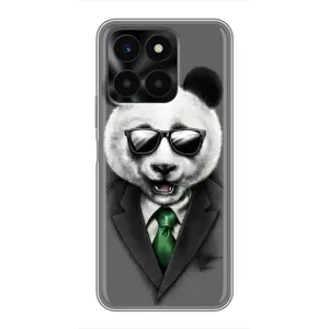 Чохли з Пандами на Huawei Honor X6a (Панда в окулярах)