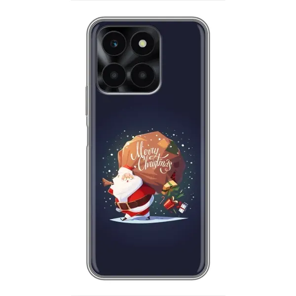 Чехол с рисунком «Подарки от Санты» для Huawei Honor X6a Чехол с рисунком «Подарки от Санты» для Huawei Honor X6a