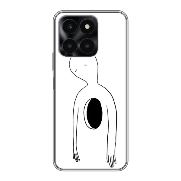 Чехол с рисунком «Пустота» для Huawei Honor X6a