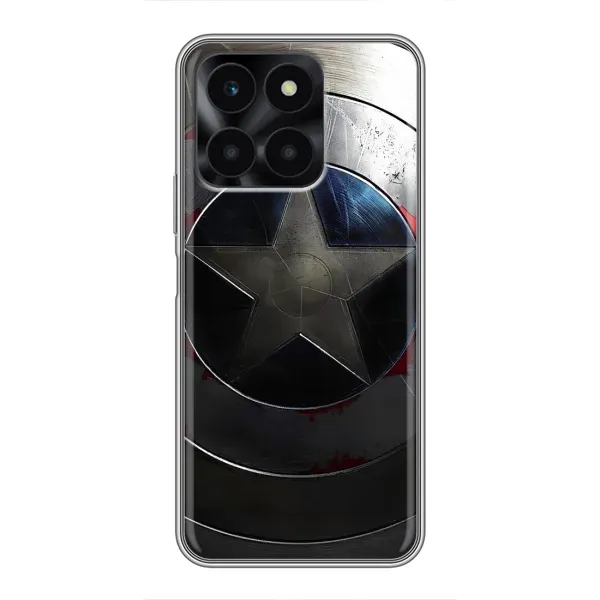 Чехол с рисунком «Ретро Щит Капитана» для Huawei Honor X6a Чехол с рисунком «Ретро Щит Капитана» для Huawei Honor X6a