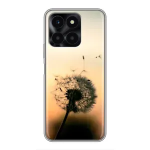 Силіконовий Чохол з кульбабками на Huawei Honor X6a (Роздмухана кульбабка)