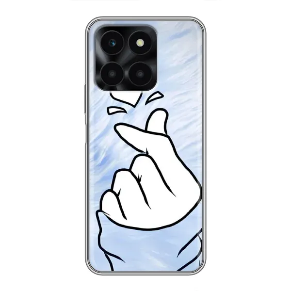 Чехол с рисунком «Сердечка знак» для Huawei Honor X6a Чехол с рисунком «Сердечка знак» для Huawei Honor X6a