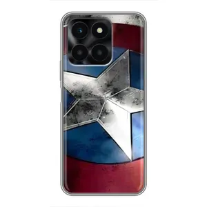 Чехол с Щитом Капитана Америки на Huawei Honor X6a (Щит Капитана Америки)