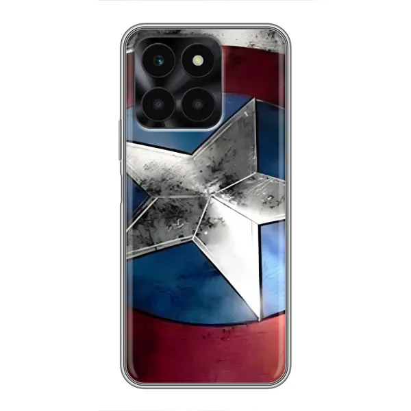 Чехол с рисунком «Щит Капитана Америки» для Huawei Honor X6a Чехол с рисунком «Щит Капитана Америки» для Huawei Honor X6a