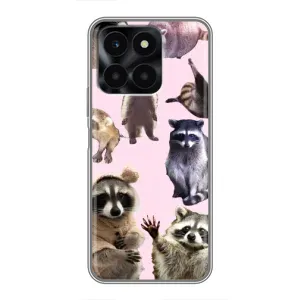 Силіконовий Чохол з Энотами на Huawei Honor X6a (Смішні Єноти)