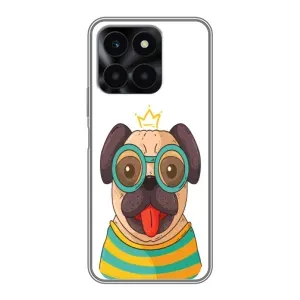 Бампер для Huawei Honor X6a з картинкою "Песики" (Собака Король)