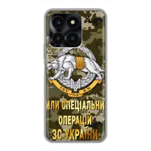 Чехлы на военную тематику для Huawei Honor X6a (ССО ЗСУ)