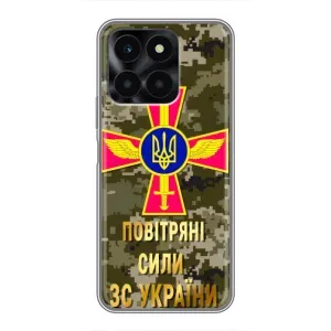 Чехлы на военную тематику для Huawei Honor X6a (ВС ЗСУ)