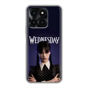 Чехлы с принтом Уэнсдей на Huawei Honor X6a (Wednesdey)