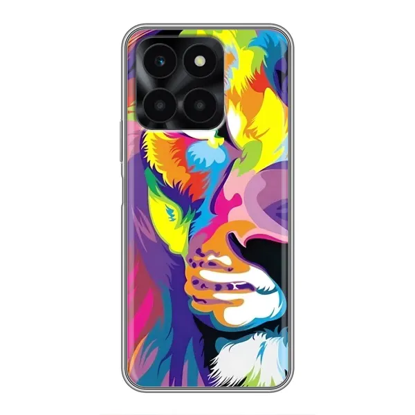 Чехол с рисунком «Яркий Лев» для Huawei Honor X6a Чехол с рисунком «Яркий Лев» для Huawei Honor X6a