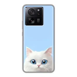 Чехол на тематику: Коты для Huawei Honor X6b (Белый кот)