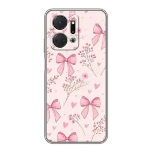 Чохол банти для Huawei Honor X7a (Банти з квітами)