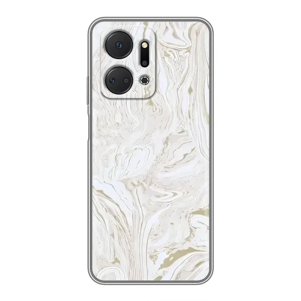 Чехол с рисунком «белый мрамор» для Huawei Honor X7a Чехол с рисунком «белый мрамор» для Huawei Honor X7a