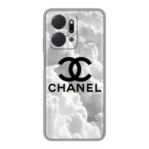 Чехол с Брендами одежды на Хуавей Хонор X7a (CHANEL)