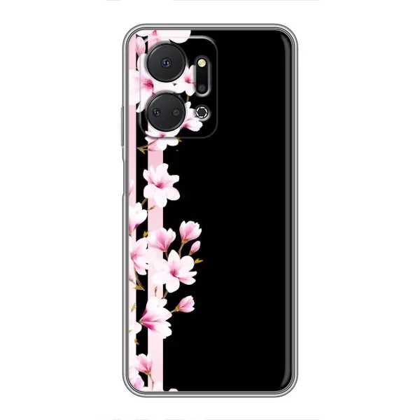 Чехол с рисунком «Цветочки» для Huawei Honor X7a Чехол с рисунком «Цветочки» для Huawei Honor X7a